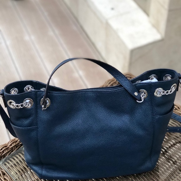 NWT Michael Kors LG gather shoulder tote handbag - Picture 3 of 8